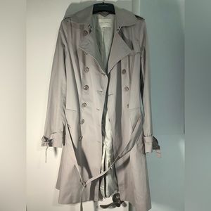 Banana Republic Grey Trench Size S Used